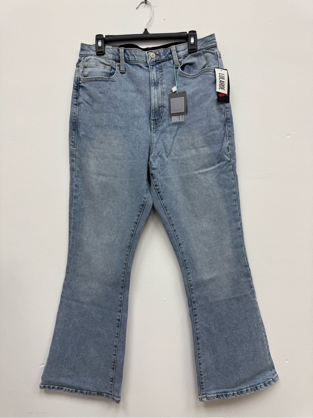 NWT skinny flare light wash denim